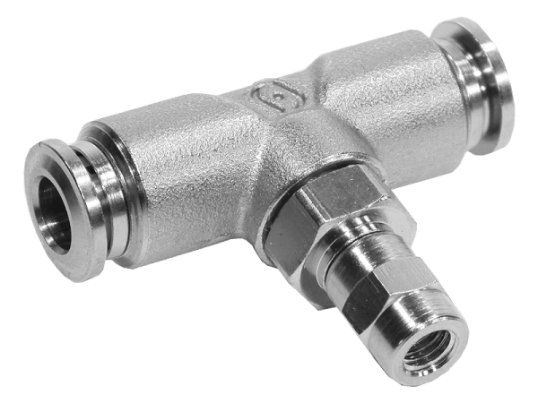 Düsenträger 25 bar mit 6 mm Schnellsteckanschluss - 1 Düse